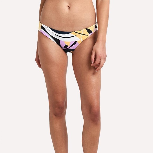 SEAFOLLY HIPSTER FLORAL BIKINI BOTTOMS NWT SZ 10 - Picture 4 of 5